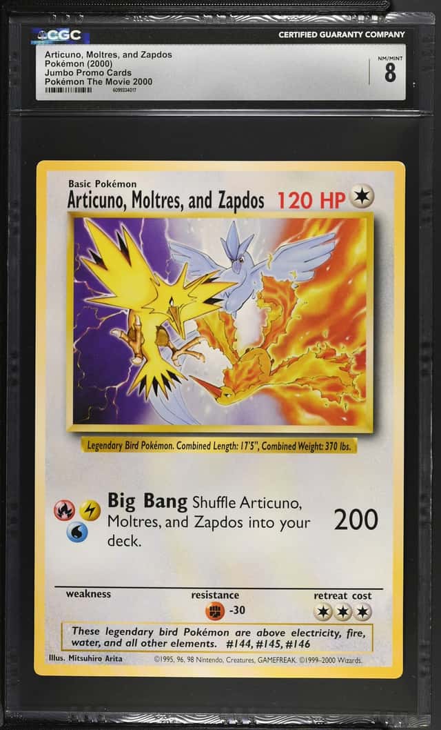 Articuno, Moltres, and Zapdos