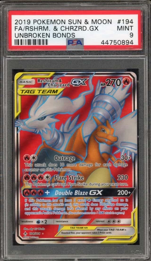 Reshiram & Charizard GX