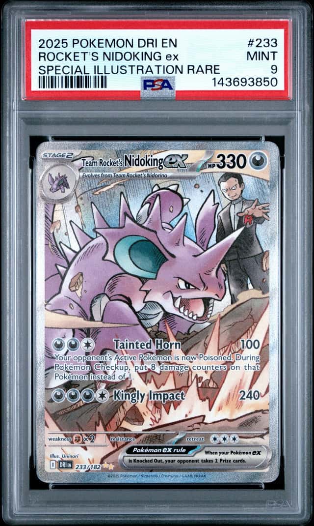 ROCKET'S NIDOKING ex