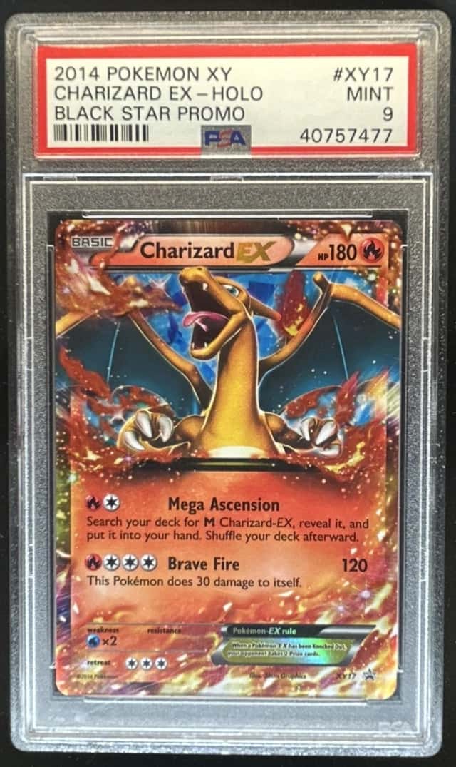Pokemon XY Promos Charizard EX 2014 #XY17 PSA 9