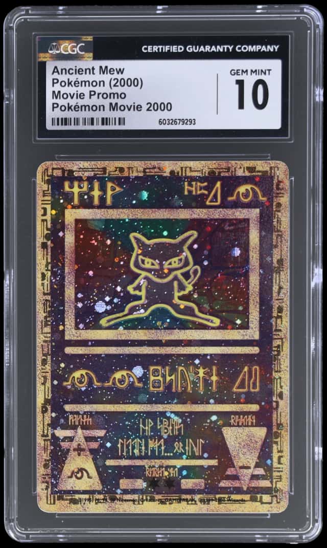 2000 Pokemon Movie Promo Ancient Mew