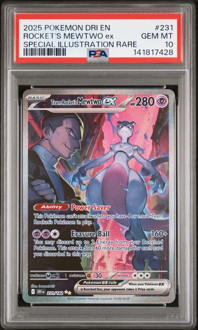 ROCKET'S MEWTWO ex