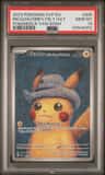 Pikachu/grey Felt Hat