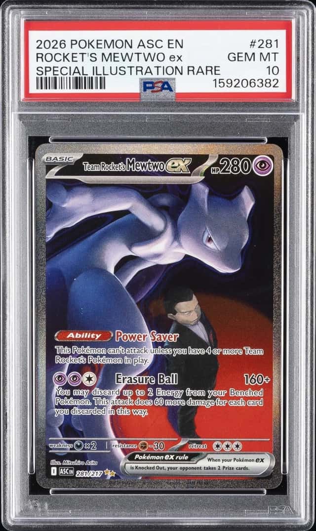 ROCKET'S MEWTWO ex