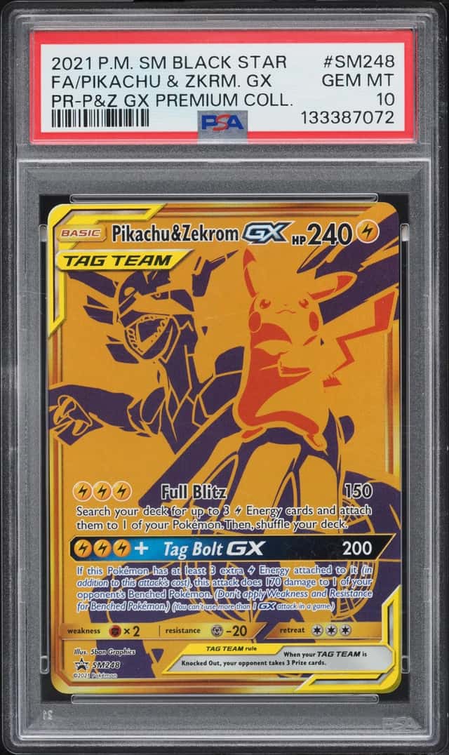 Pikachu & Zekrom GX