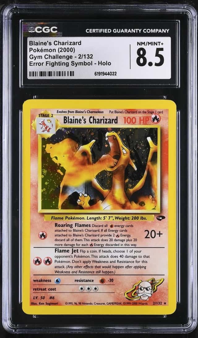 Blaine's Charizard