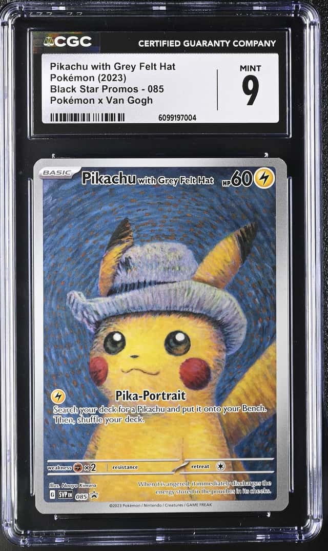 Pikachu/Grey Felt Hat