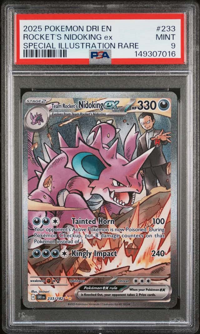 ROCKET'S NIDOKING ex