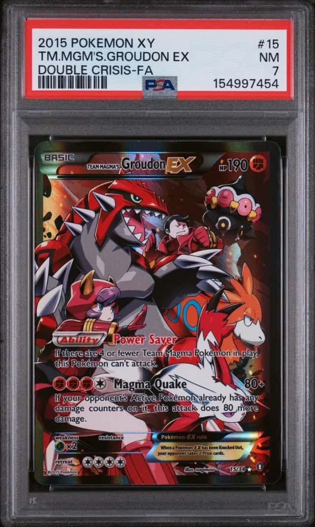 Team Magma's Groudon EX