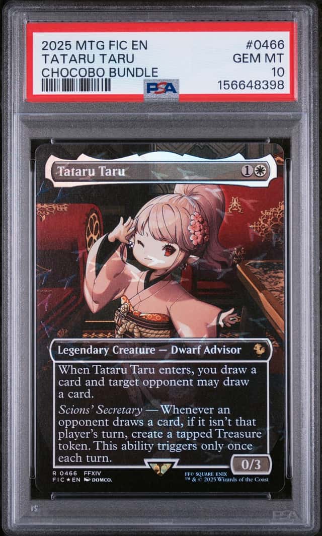 2025 Magic The Gathering MTG #0466 Tataru Taru Chocobo PSA 10