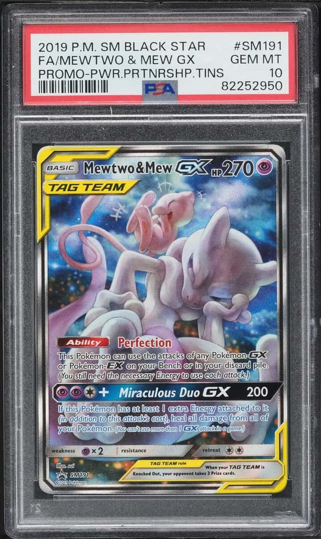 Mewtwo & Mew GX