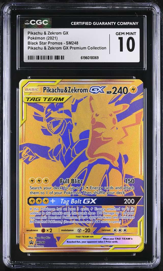 Pikachu & Zekrom GX