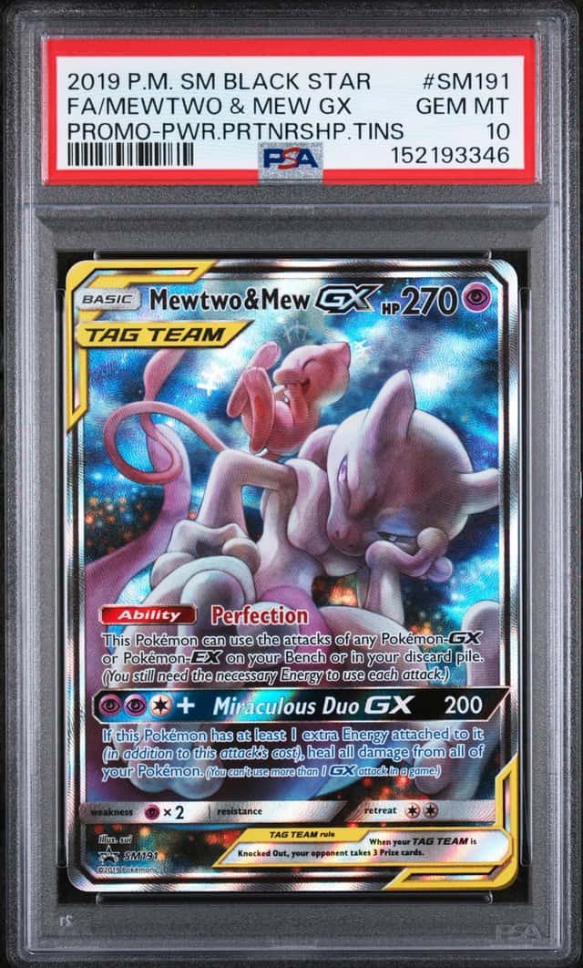 Mewtwo & Mew GX