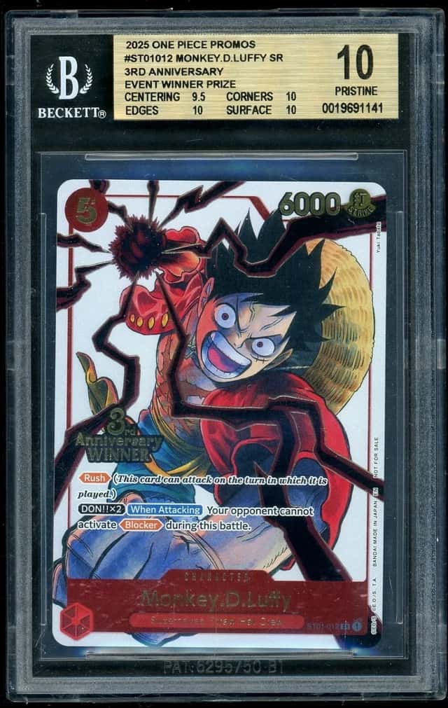 Monkey.D.Luffy SR/(3rd Anniversary Event )