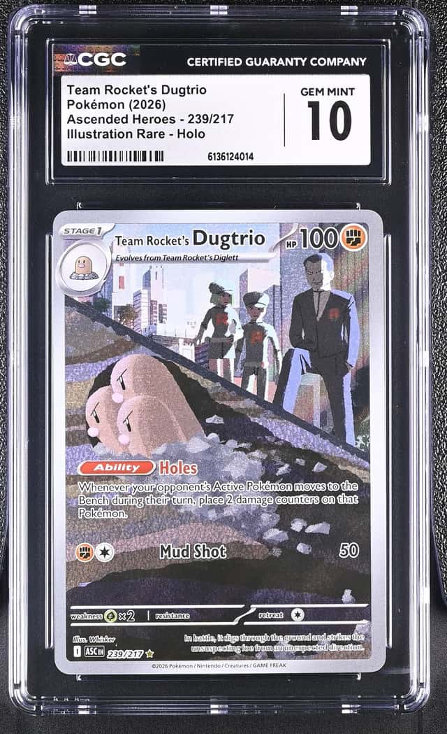 Team Rocket's Dugtrio
