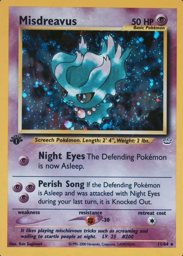 1St Edition · Double Holo · Error