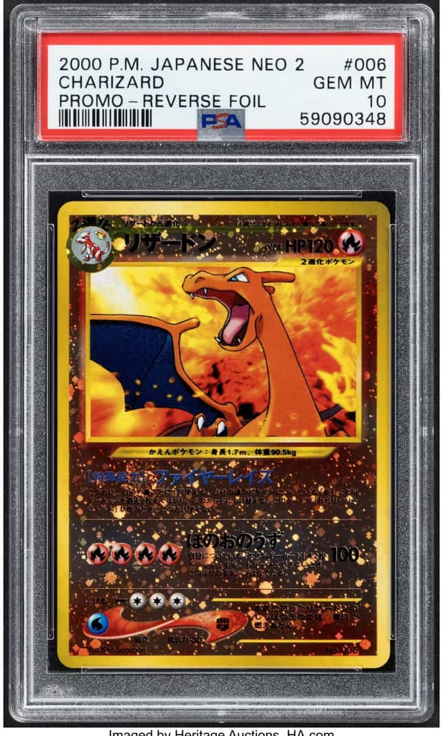 Pokémon Charizard 006 Japanese Neo Premium File 2...