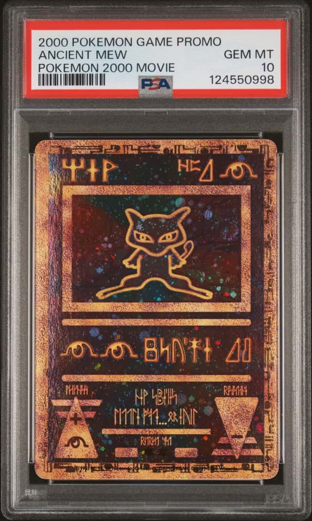POKEMON MEW 2000 GAME MOVIE ANCIENT PSA 10 *SWIRL*