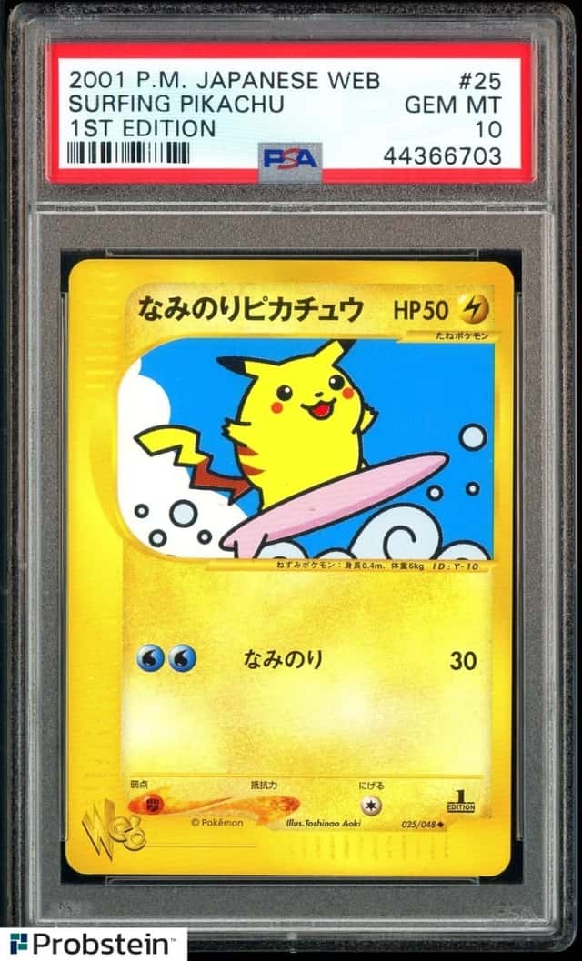 Surfing Pikachu