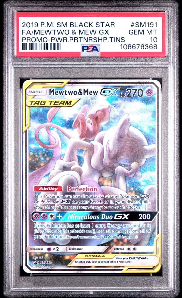 Mewtwo & Mew GX