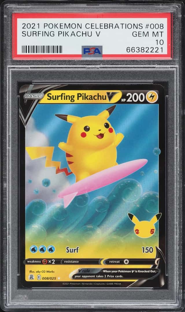 Surfing Pikachu V