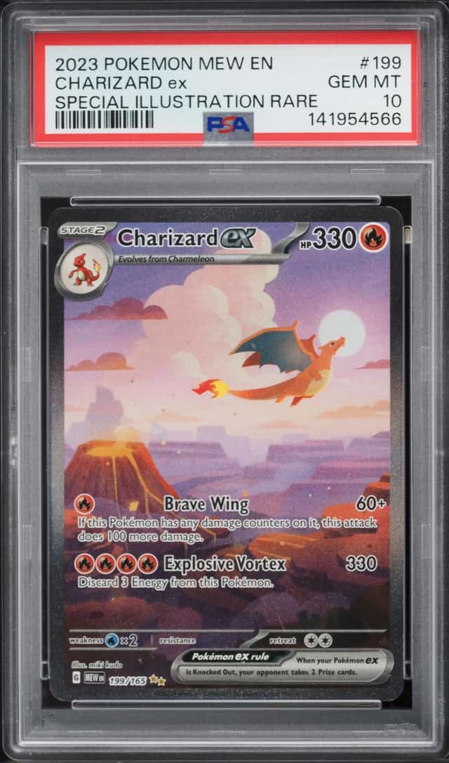 2023 Pokemon Scarlet & Violet 151 SIR Charizard Ex #199 PSA 10 GEM MINT