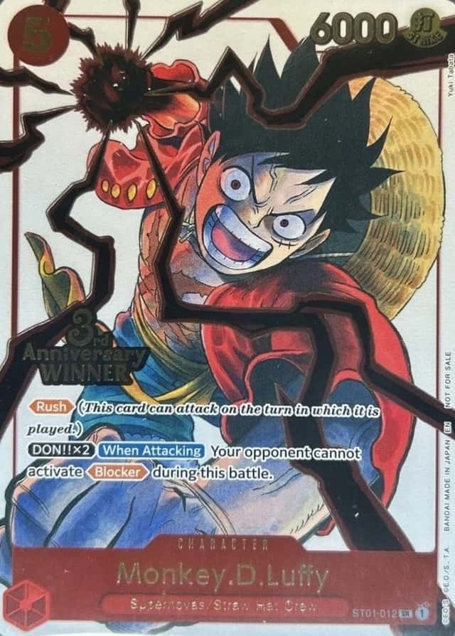 Op Event Top Prize