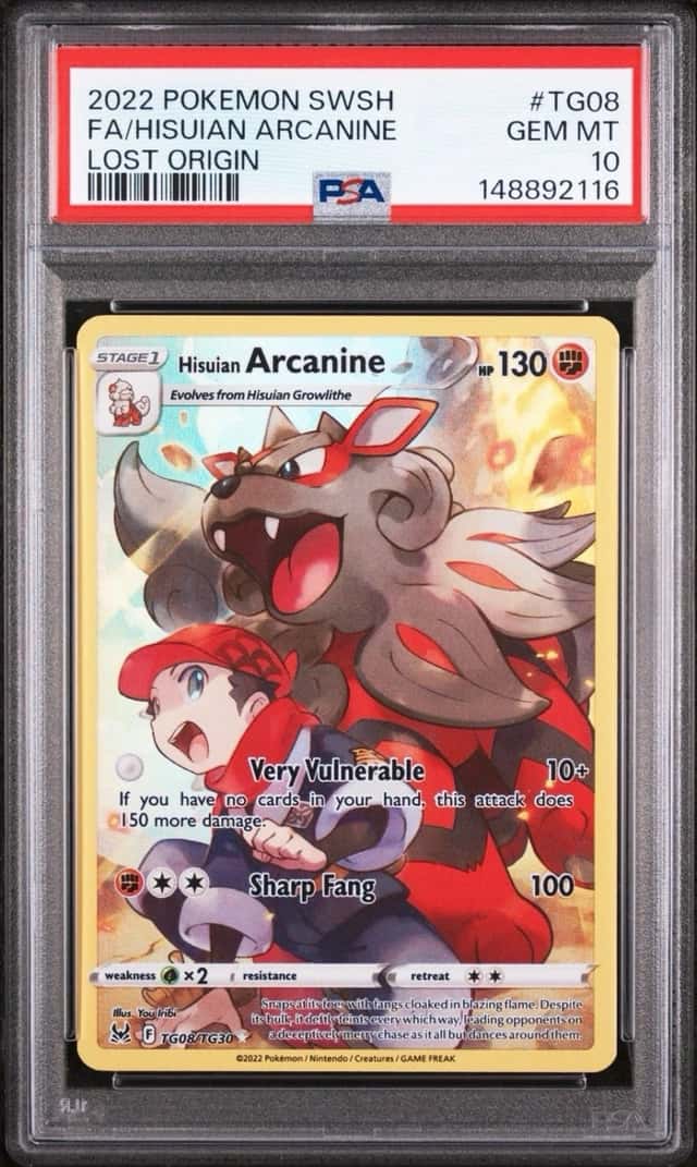 Hisuian Arcanine