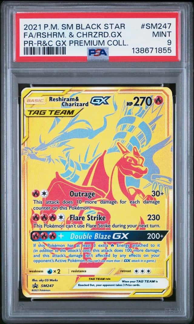 Reshiram & Charizard GX
