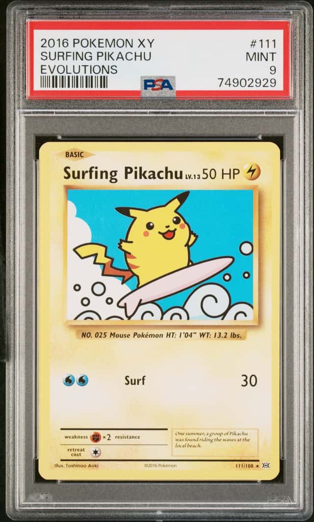 Surfing Pikachu