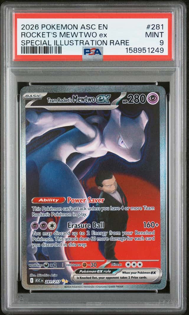 ROCKET'S MEWTWO ex