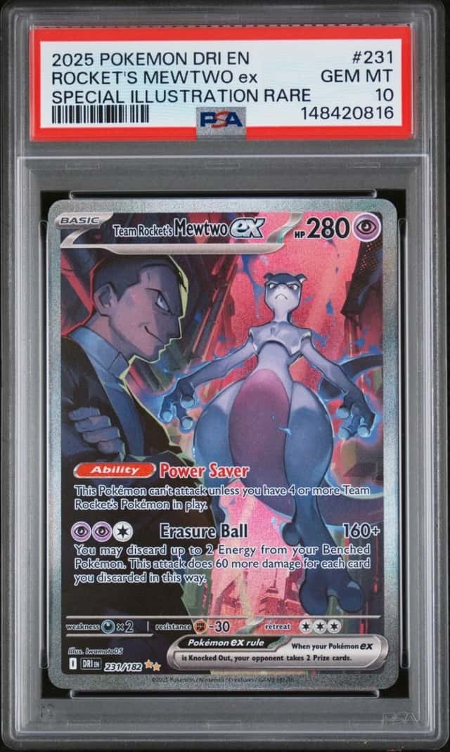 ROCKET'S MEWTWO ex
