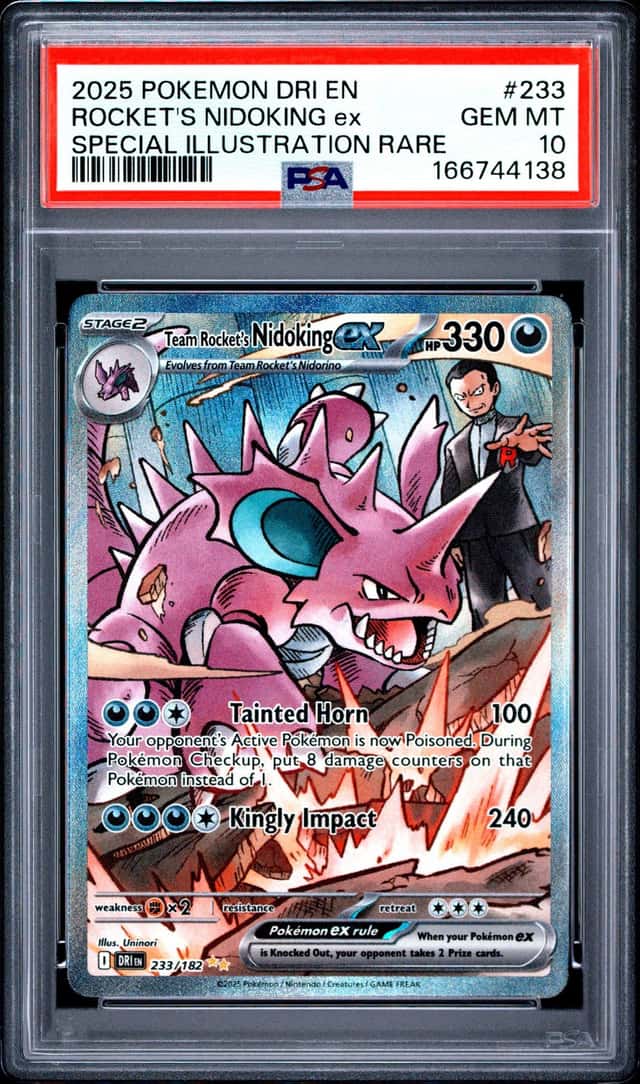 ROCKET'S NIDOKING ex