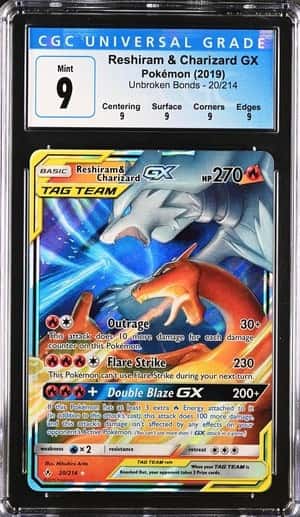 Reshiram & Charizard GX