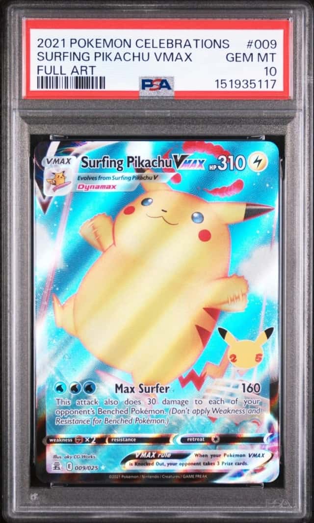Surfing Pikachu VMAX