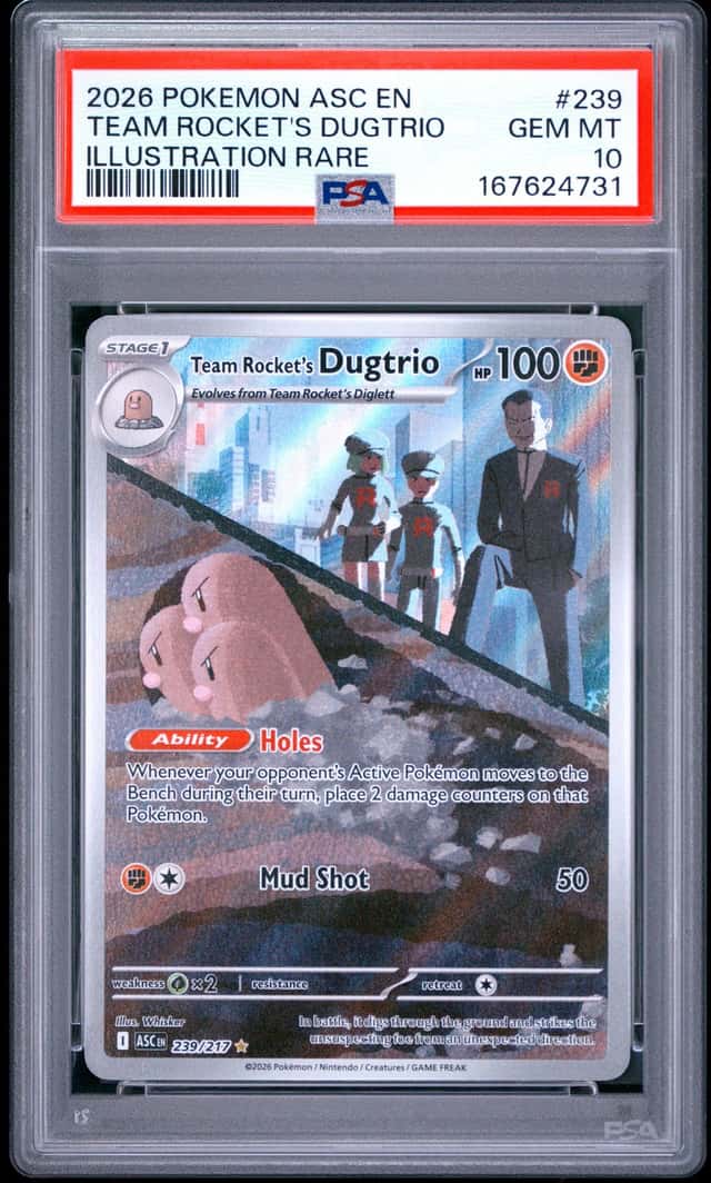 Team Rocket's Dugtrio