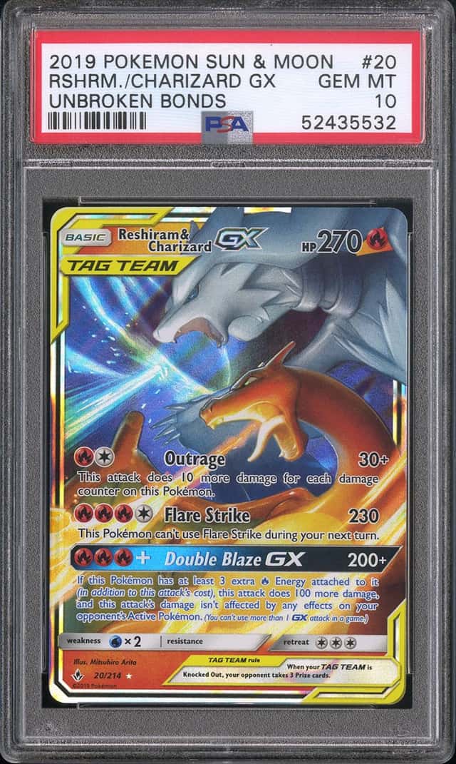 Reshiram & Charizard GX