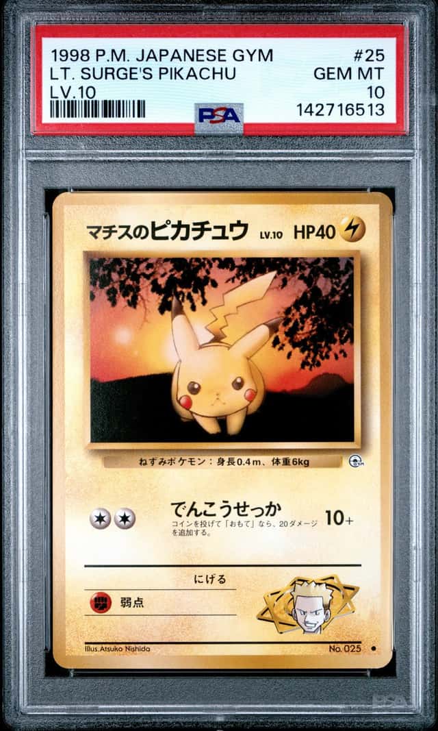 Lt. Surge's Pikachu