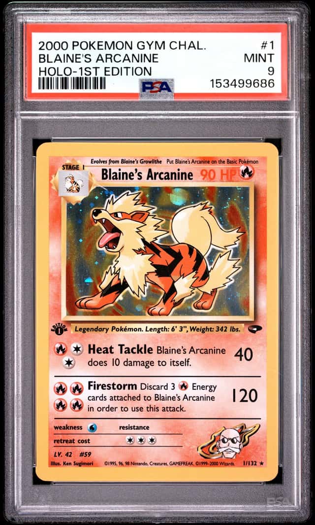 Blaine's Arcanine