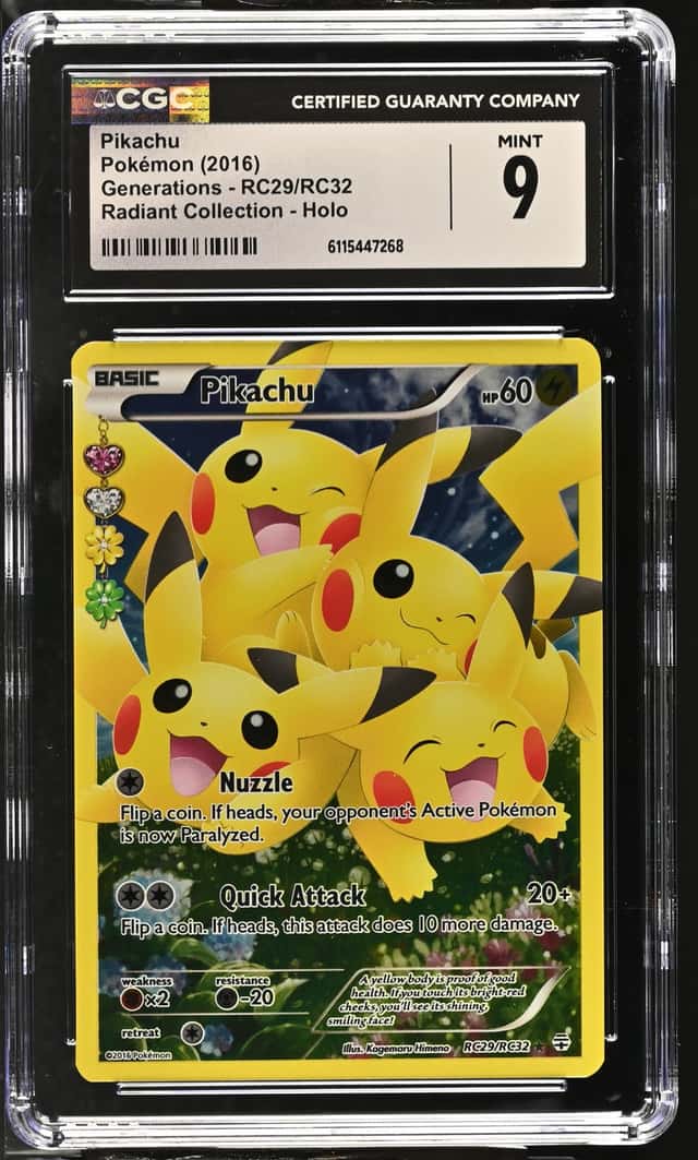 Pokémon Pikachu RC29 Generations Radiant Collection...