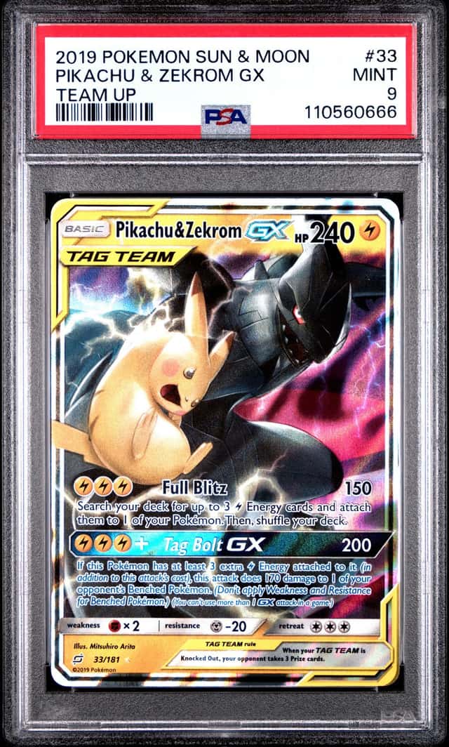 Pikachu & Zekrom GX