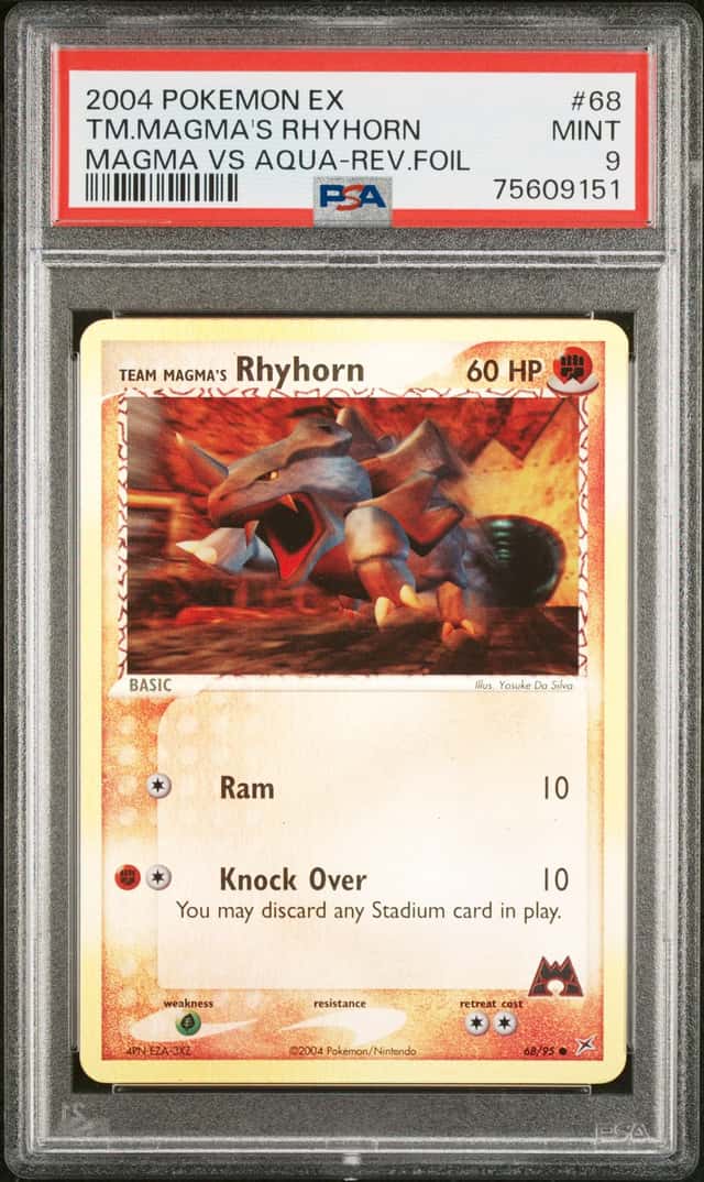 Magma's Rhyhorn