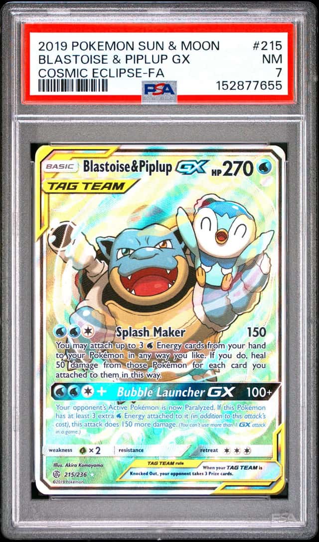 Blastoise & Piplup GX