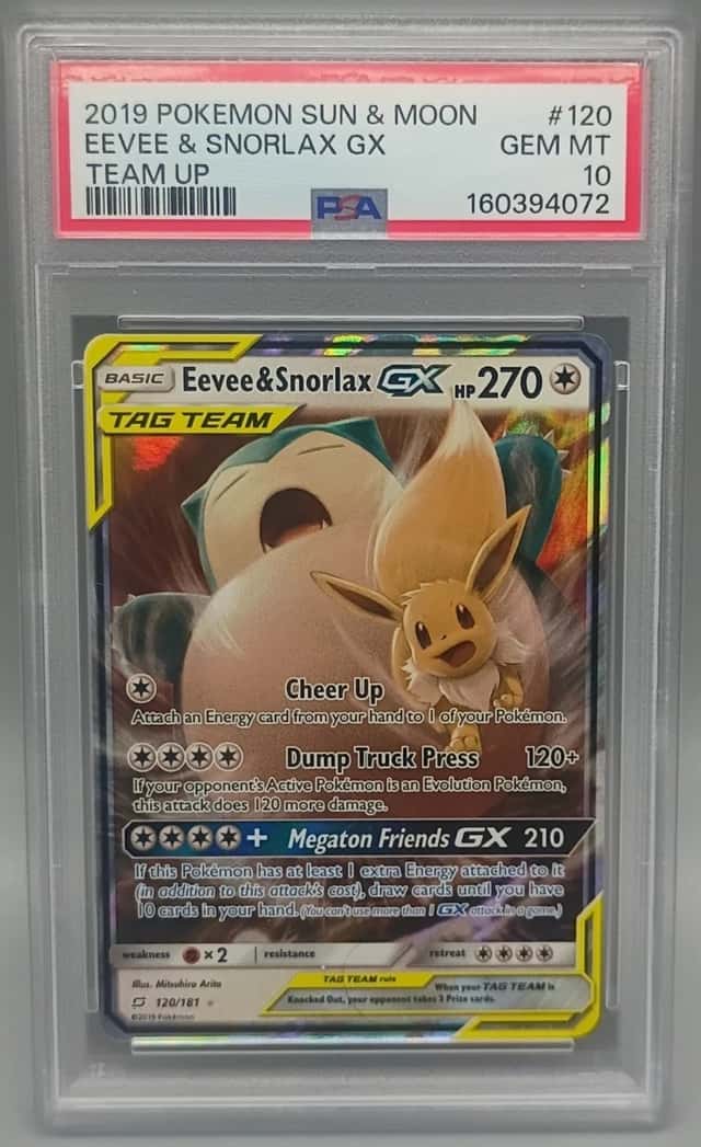 Eevee & Snorlax GX