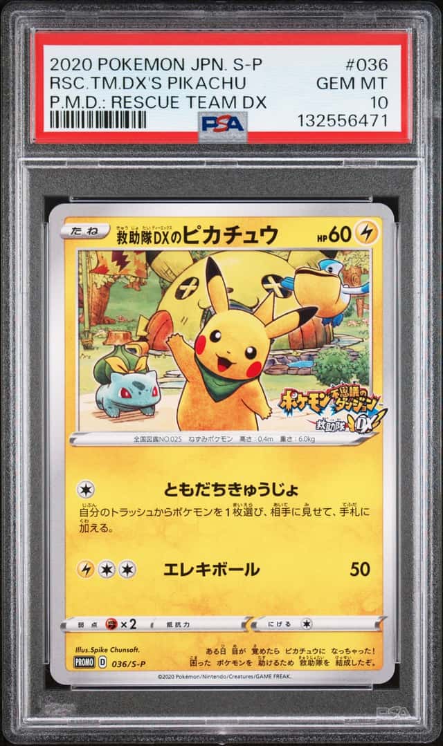 Rescue Team Dx's Pikachu