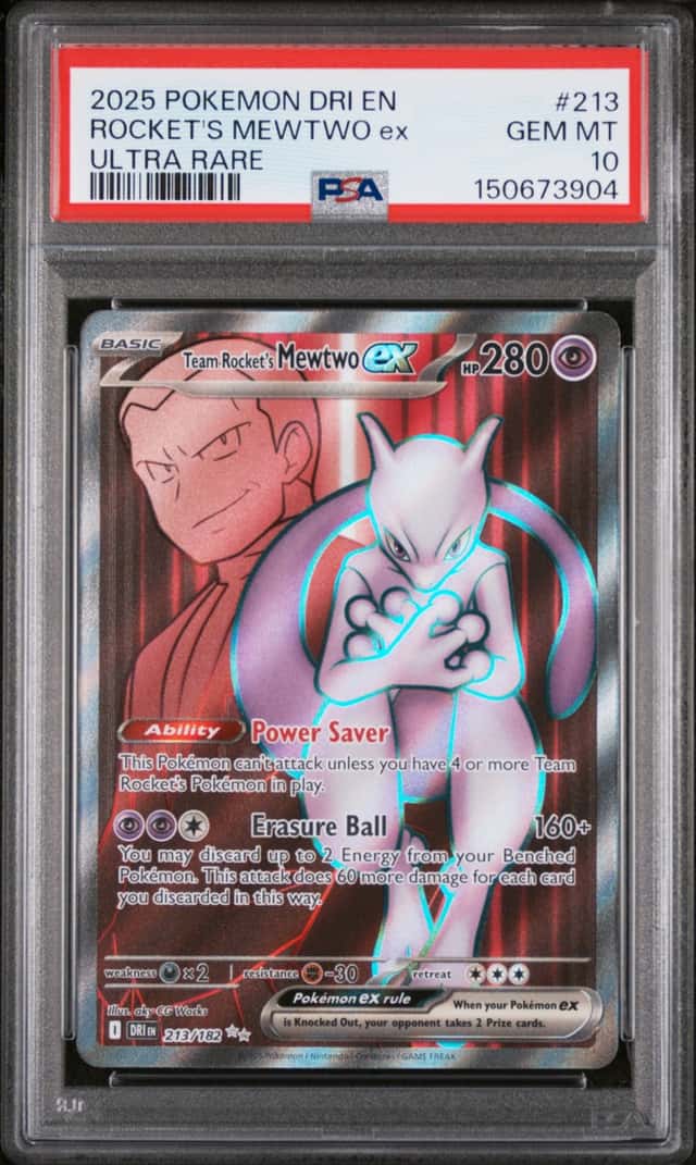 ROCKET'S MEWTWO ex