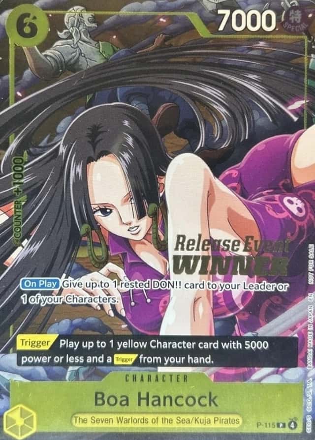 Op Event Top Prize