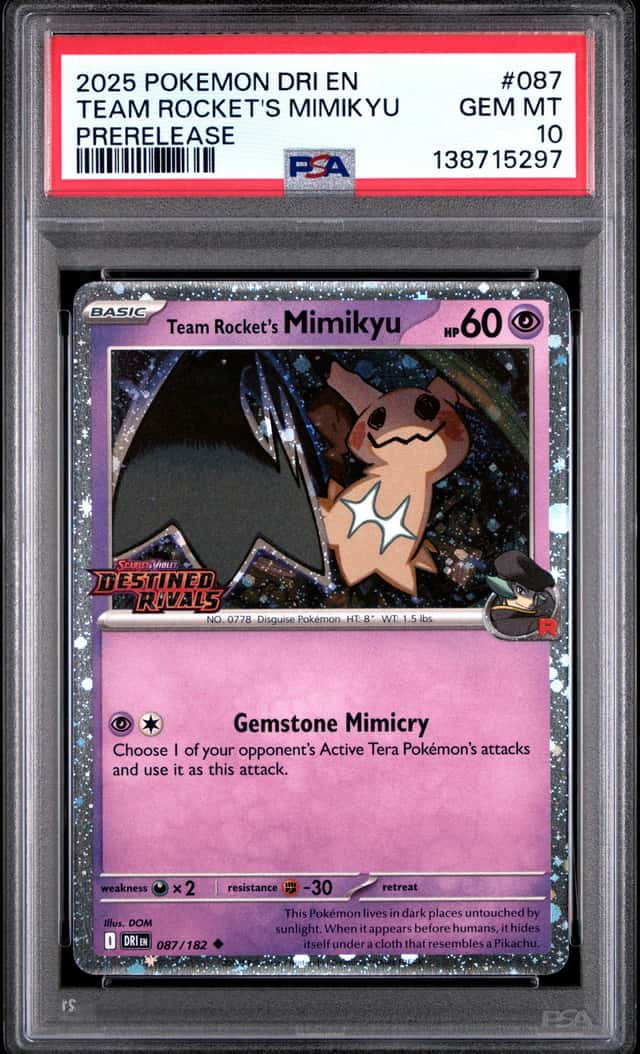 Team Rocket's Mimikyu