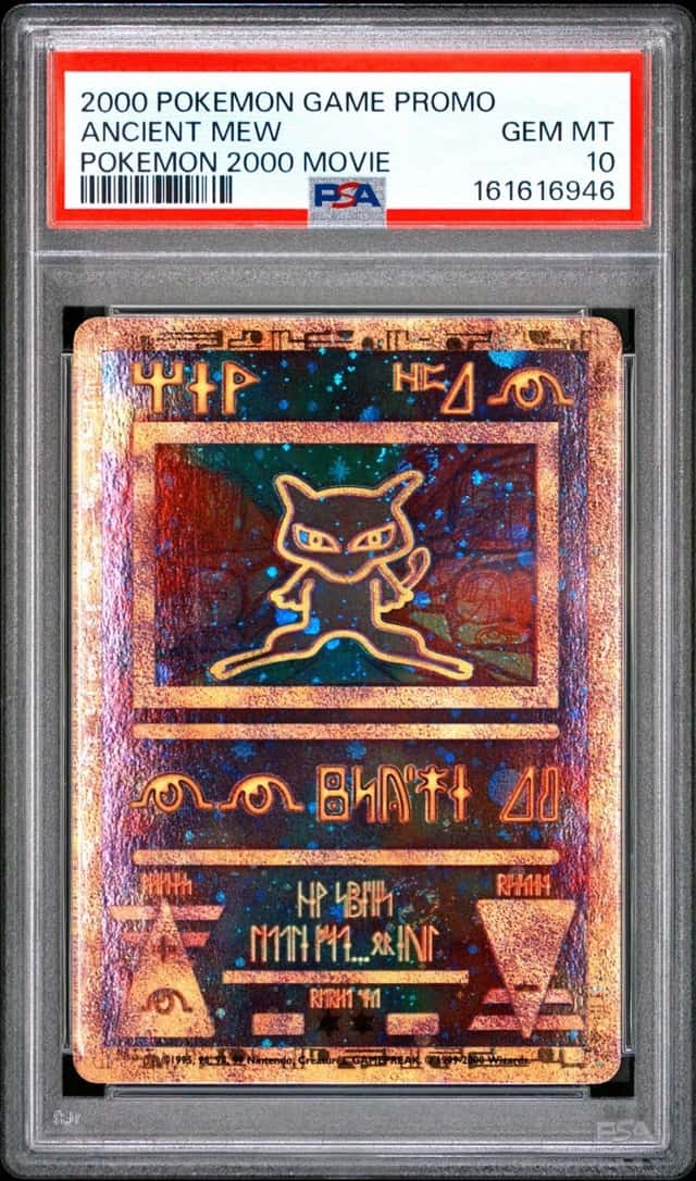 2000 POKEMON GAME MOVIE POKEMON 2000 MOVIE ANCIENT MEW PSA 10