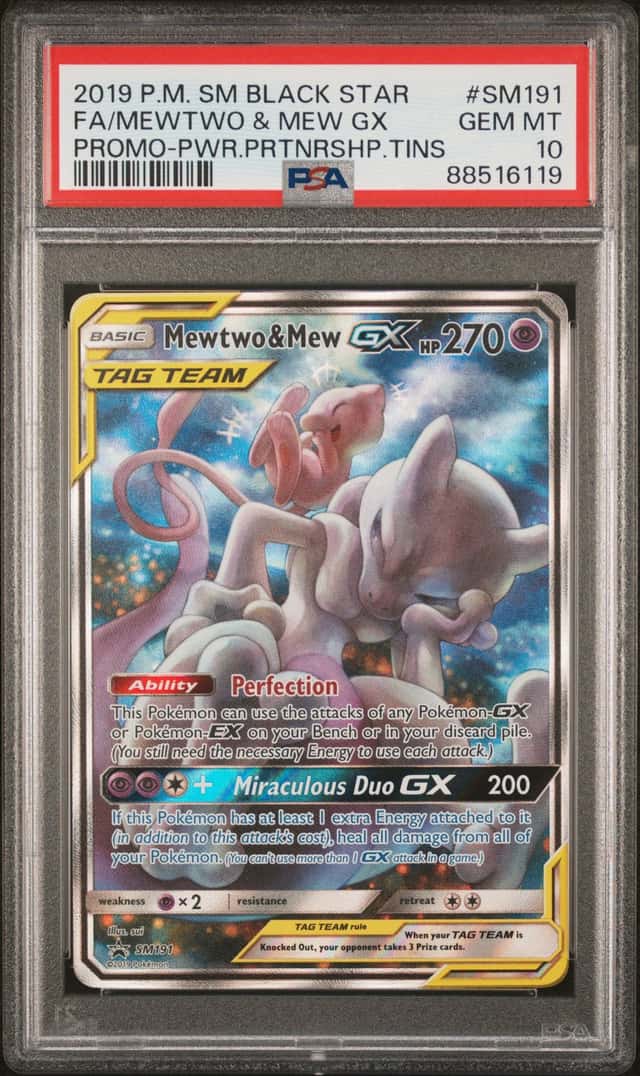 Mewtwo & Mew GX